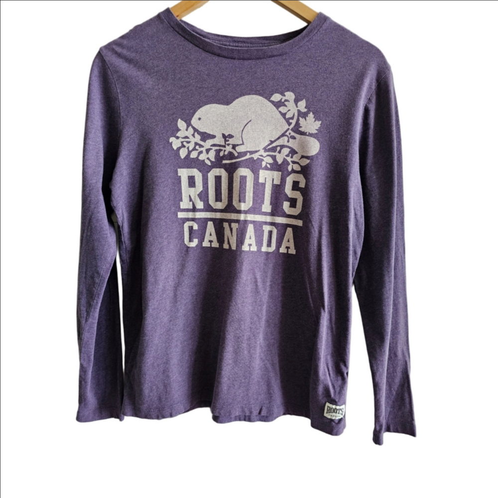 Roots Logo  Long Sleeve T-Shirt